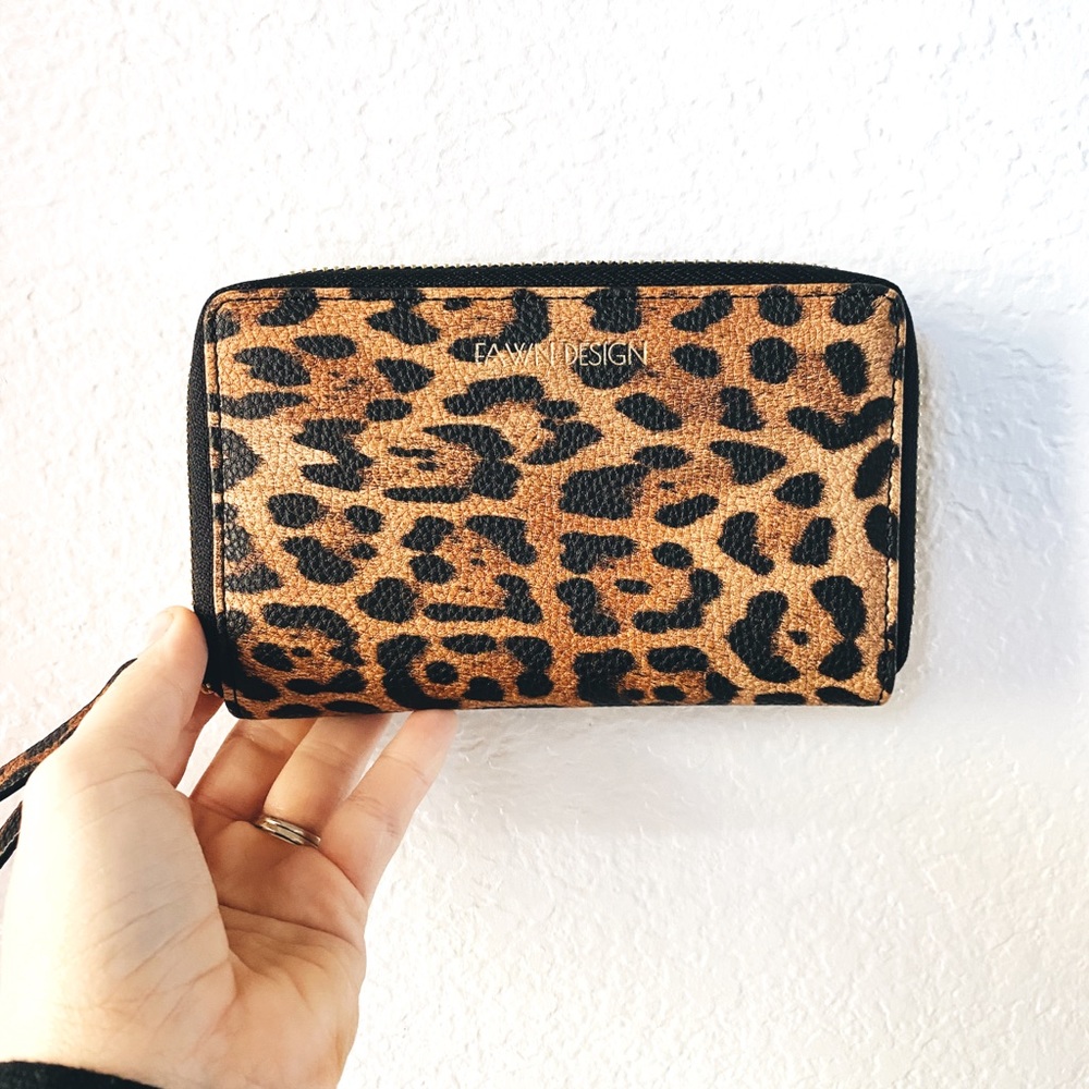 Dawn Design leopard wallet